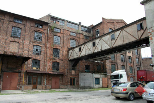 Old Sugar Refinery in Sokolow Podlaski