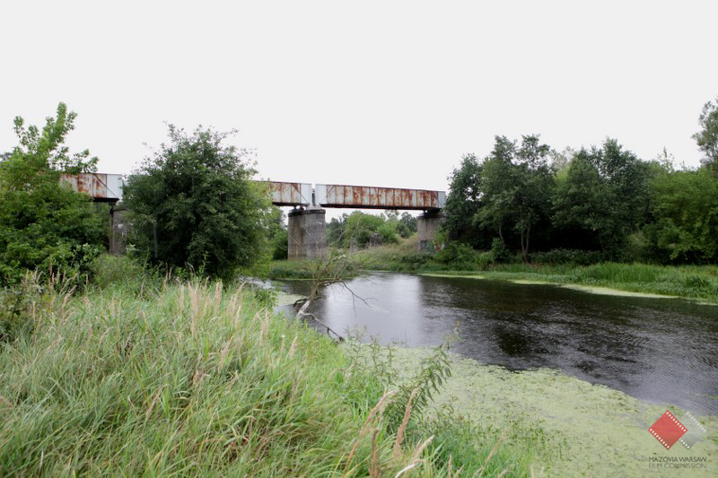 Rail bridge over Wkra, Cieksyn