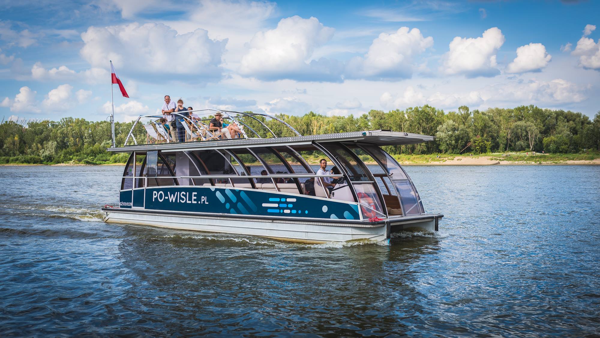 PO WIŚLE - Statek rejsowy - Wisła/Porty w Warszawie