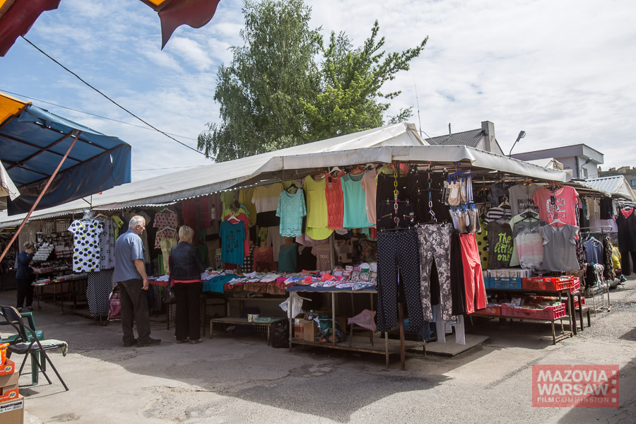 Market next to Bus Station, Siedlce