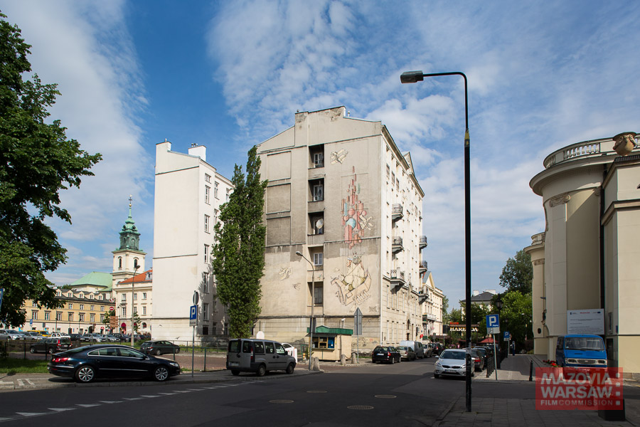 Mural – Obieżyświat, Warszawa