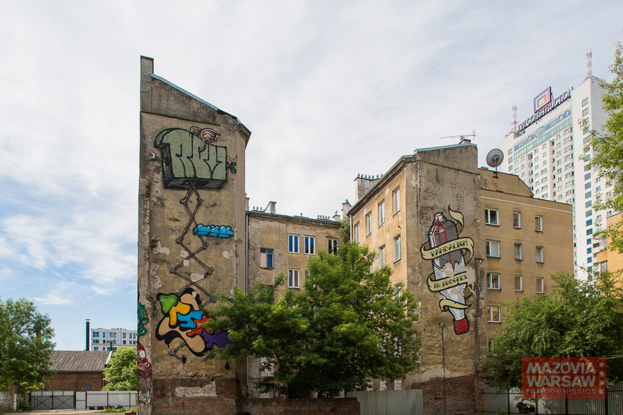 Mural przy Łuckiej, Warszawa