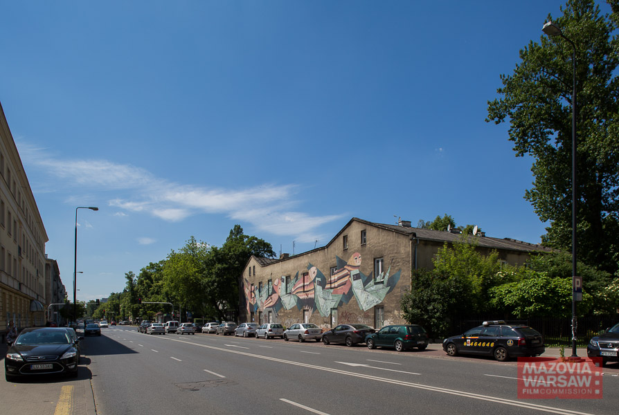 Mural – Ptaki, Warszawa