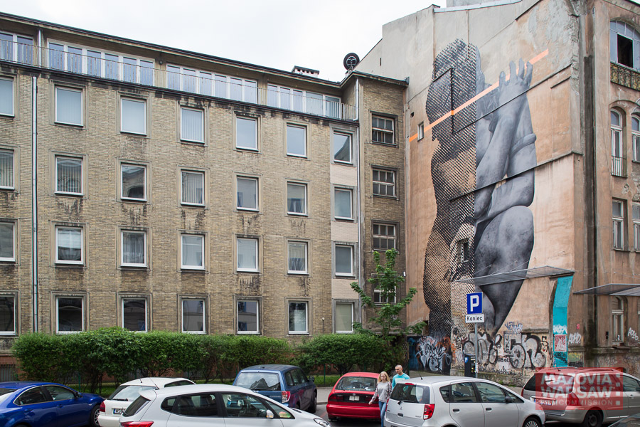 Mural przy Widok, Warszawa