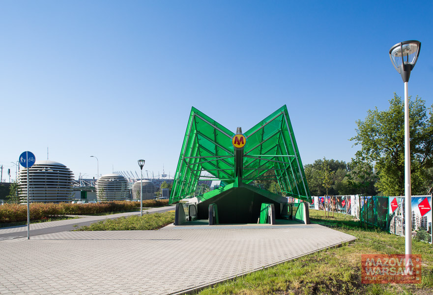 National Stadium Metro Station, Warsaw