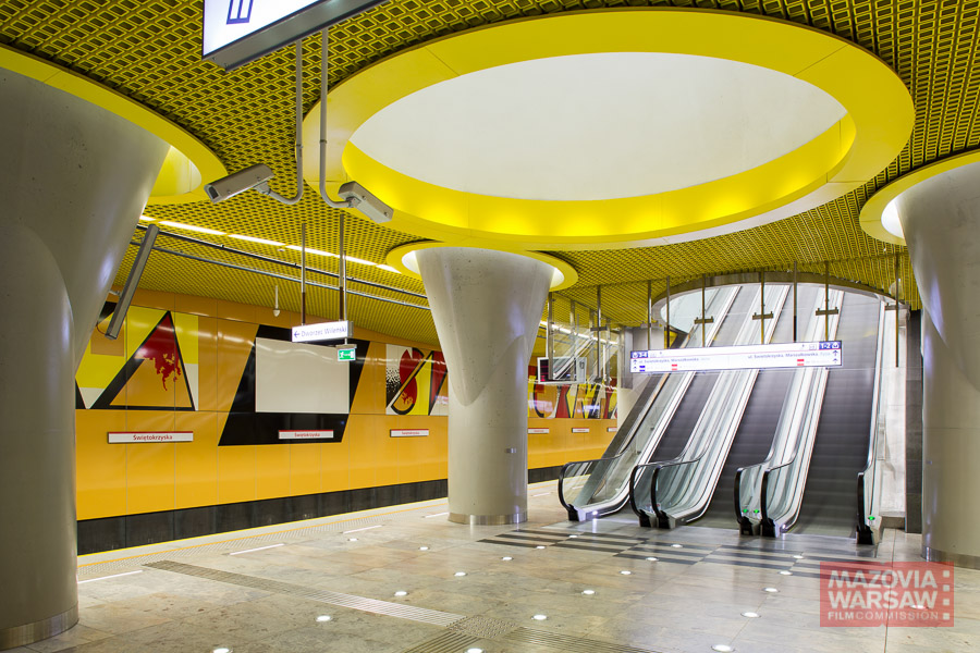 Swietokrzyska Metro Station, Warsaw