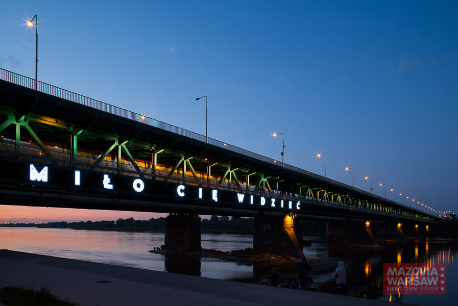 Gdanski Bridge, Warsaw