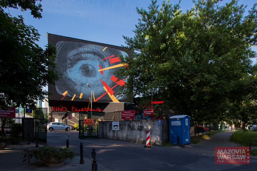 Mural – Elektronik Cinema, Warsaw