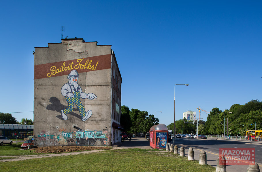 Mural – Bailout Folks, Warsaw