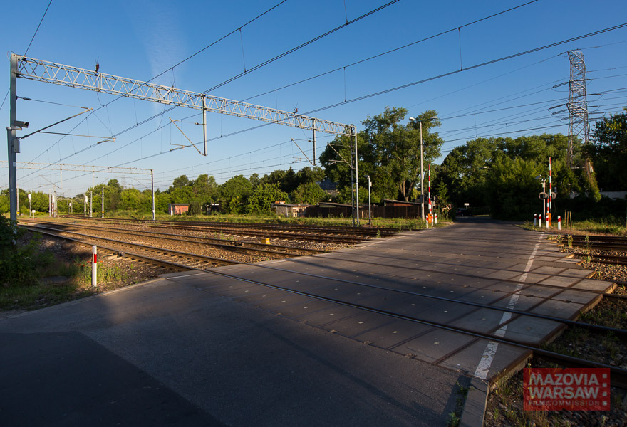 Przejazd kolejowy przy ul. Kozielskiej, Warszawa