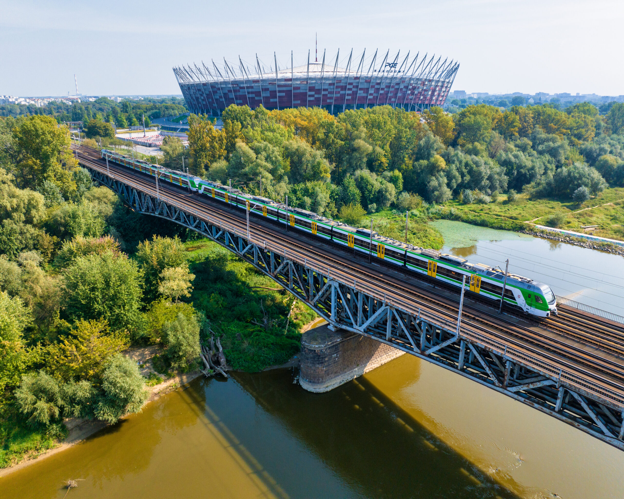 Srednicowy Bridge, Warsaw